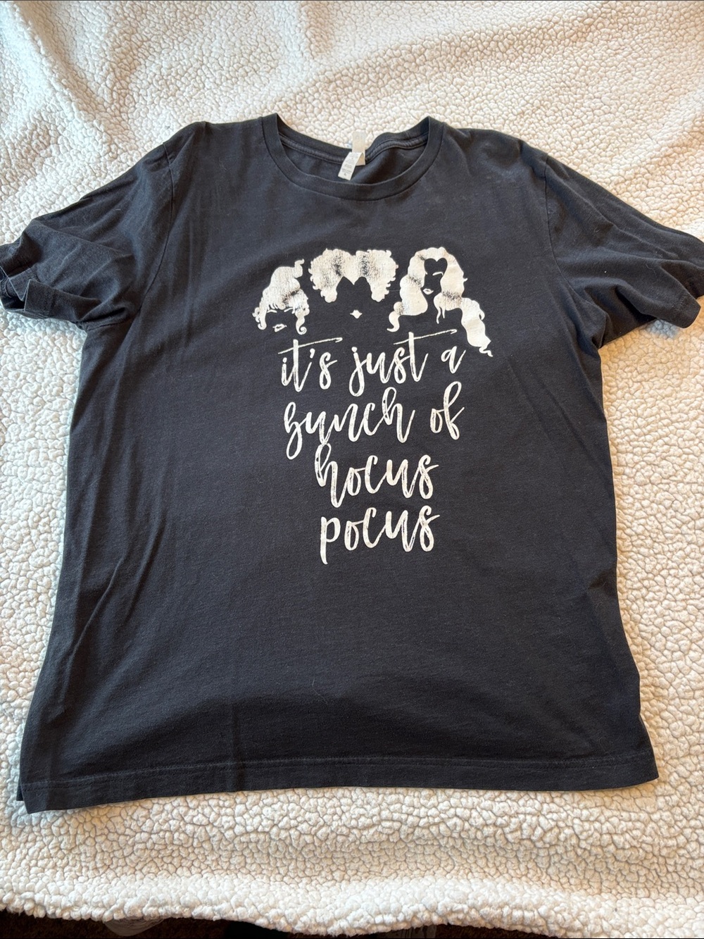 Black 'It's Just a Bunch of Hocus Pocus' Graphic Tee